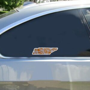 Tennessee Tie Dye State Sticker - Stickers for Cars