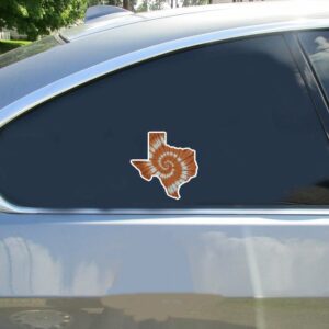 Texas Tie Dye State Sticker - Stickers for Cars