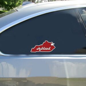 Ashland Kentucky State Sticker - Stickers for Cars