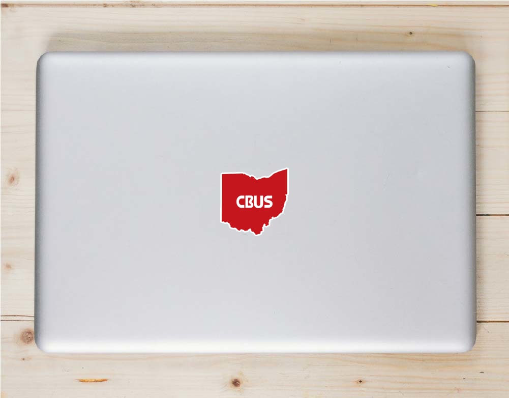 CBUS Ohio Bumper Sticker - Stickers for Laptops