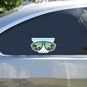 Venice Beach California Sunglasses Sticker - Stickers for Cars