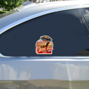 Cancun Mexico Beach Sticker - Stickers for Cars