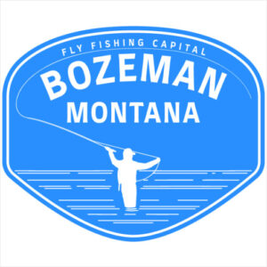Bozeman Montana Fly Fishing Sticker - U.S. Custom Stickers