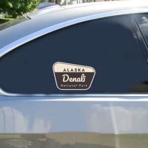 Denali National Park Sign Sticker - Stickers for Cars