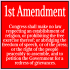 Second Amendment Protects First Amendment Decal