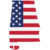 Alabama American Flag State Sticker