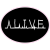 Alive Heartbeat Oval Sticker