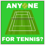 Anyone For Tennis Decals