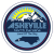 Asheville North Carolina Circle Sticker