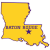 Baton Rouge Louisiana State Sticker