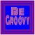 Be Groovy Trippy Square Sticker