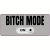 Bitch Mode On Button Sticker
