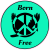 Born Free Peace Dove Sticker