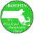 Boston Wicked Awesome Green Circle Decal