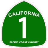 California Pac Coast Highway Decal