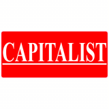 Capitalist Red Square Decal