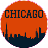 Chicago Circle Decal