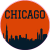 Chicago Circle Sticker
