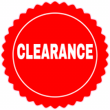 Clearance Retail Decal