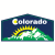 Colorado Mountains and Sunshine Sticker