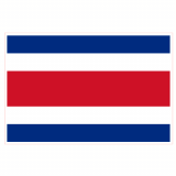 Costa Rica Flag Decal