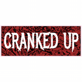 Cranked Up Distressed Decal