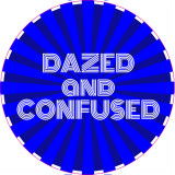 Dazed And Confused Circle Decal