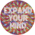 Expand Your Mind Trippy Circle Sticker