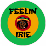 Feelin Irie Reggae Circle Decal
