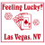 Feeling Lucky Las Vegas Sticker