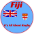 Fiji All About Rugby Circle Sticker
