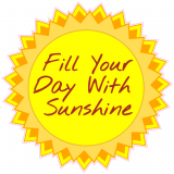 Fill Your Day With Sunshine Sun Decal