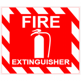Fire Extinguisher Business Decal
