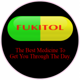Fukitol Funny Medicine Decal