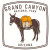 Grand Canyon National Park Donkey Sticker