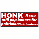 Honk For Politics Decal