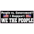 I Support We The People Sticker