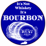 It’s Not Whiskey It’s Bourbon Kentucky Circle Decal