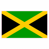 Jamaica Flag Decal