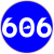 Kentucky 606 Blue Circle Sticker