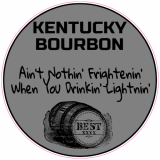 Kentucky Bourbon Circle Decal