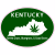 Kentucky Green Grass Bluegrass Good Grass Oval Sticker