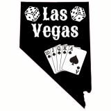 Las Vegas Cards And Dice Nevada Decal