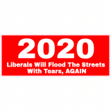 2020 Liberal Tears Republican Decal