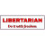 Libertarian Do It With Freedom Bumper Sticker