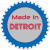Made In Detroit Gear Sticker