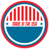 Made In The USA Patriotic Decal