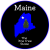 Maine The Pine Tree State Sticker