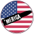 ‘Merica Bullet Flag Sticker