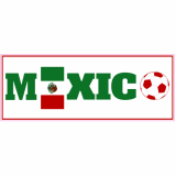 Mexico Soccer Decal